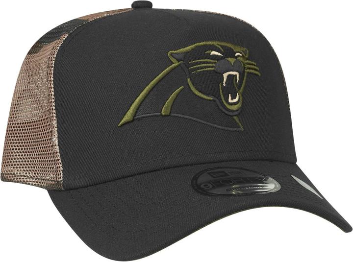 Produktbild New Era Snapback Trucker Cap - Carolina Panthers wood camo (One Size)