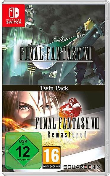 Actual product image Square Enix Final Fantasy 7+8 Twin Pack (Switch, Switch Lite, Switch OLED, DE)