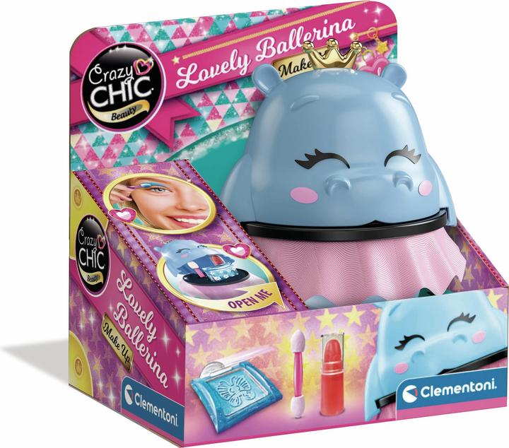 Clementoni Crazy Chic - Kit de maquillage Hippo