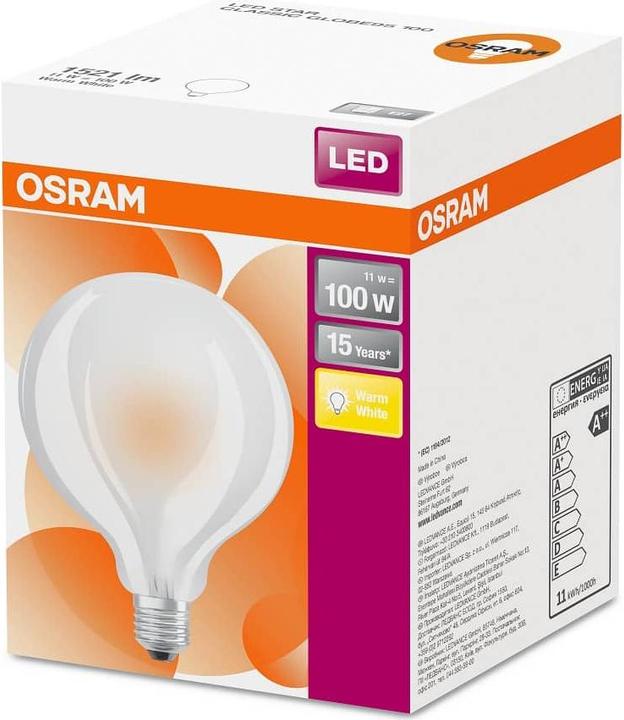 Image du produit Osram Star Globe (E27, 11 W, 1521 lm, 1 x, D)