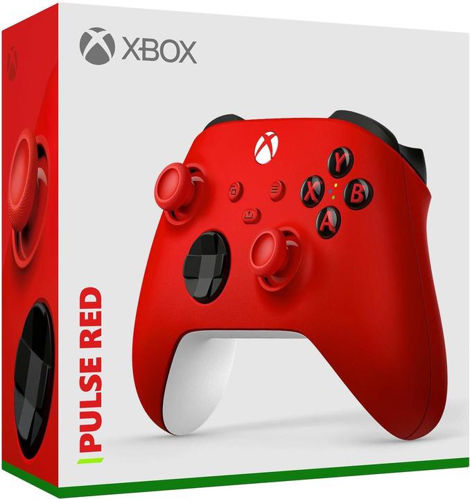 Immagine prodotto Microsoft Xbox Wireless Controller - Pulse Red (Xbox Serie S, Xbox One S, PC, Xbox One X, Xbox Series X)