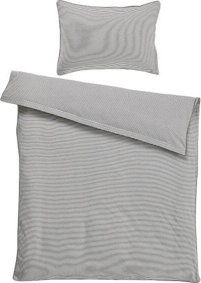 Produktbild Living Home Melange Jersey Streifen (Kopfkissenbezug, 50 x 70 cm)