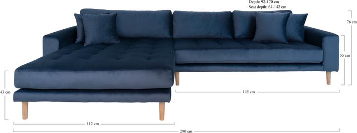 Produktbild House Nordic Lido (Ecksofa)