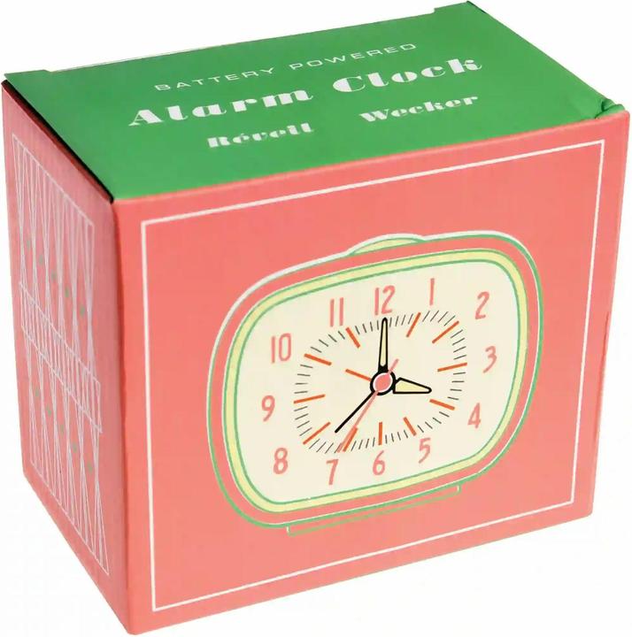 Actual product image Rex London Retro alarm clock