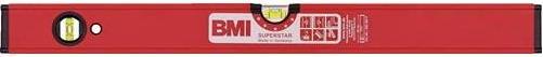 Produktbild BMI Wasserwaage SUPERSTAR 100 cm Aluminium rot ± 0,5 mm/m mit Magnet (100 cm)