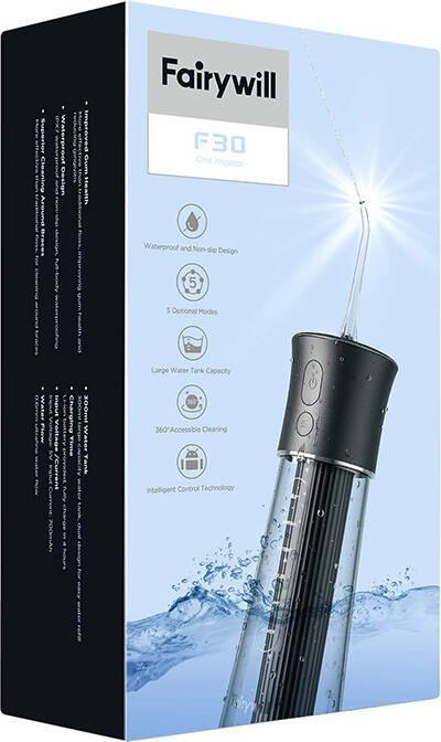 Actual product image Fairywill Water Flosser F30 (black)