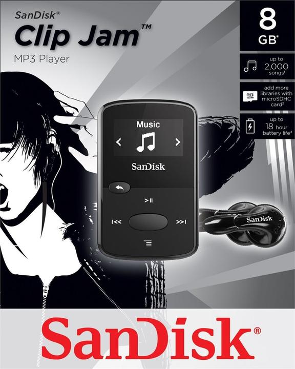 Produktbild SanDisk Clip Jam (8 GB)