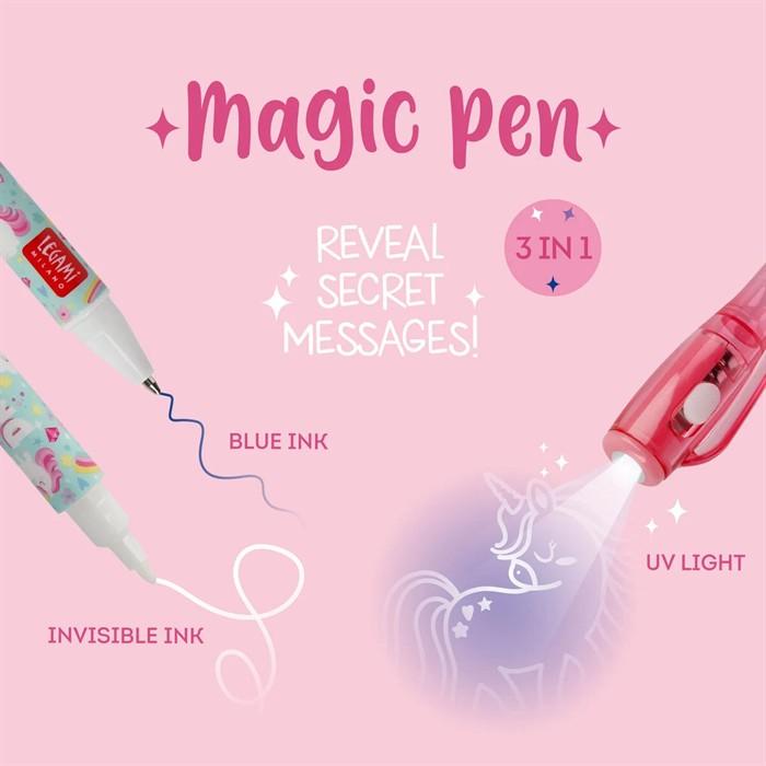 Produktbild Legami Stift mit Unsichtbarer Tinte - Magic Pen - Unicorn (Klassisch blau, 1 x)