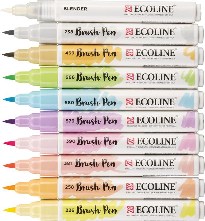 Actual product image Talens Brush Pen (Multicoloured, Rose, 10 x)