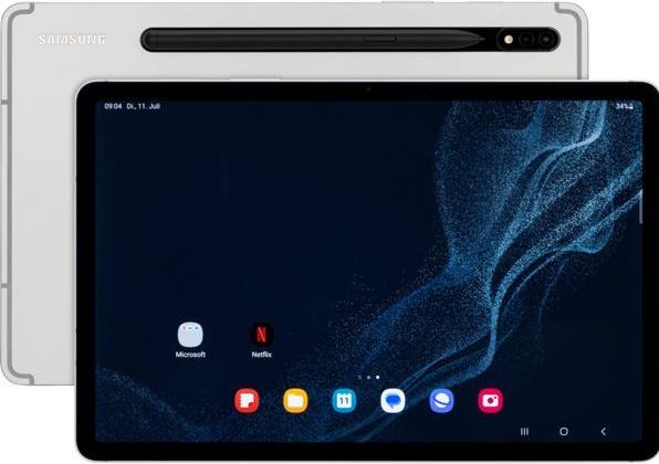 Produktbild Samsung Galaxy Tab S8 (nur WLAN, 11", 128 GB, Silver)
