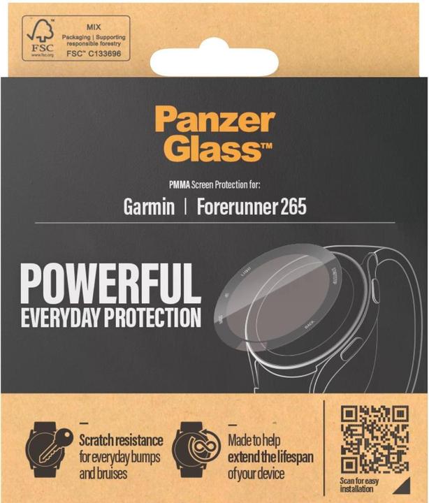 Produktbild PanzerGlass Displayschutz Garmin Forerunner 265