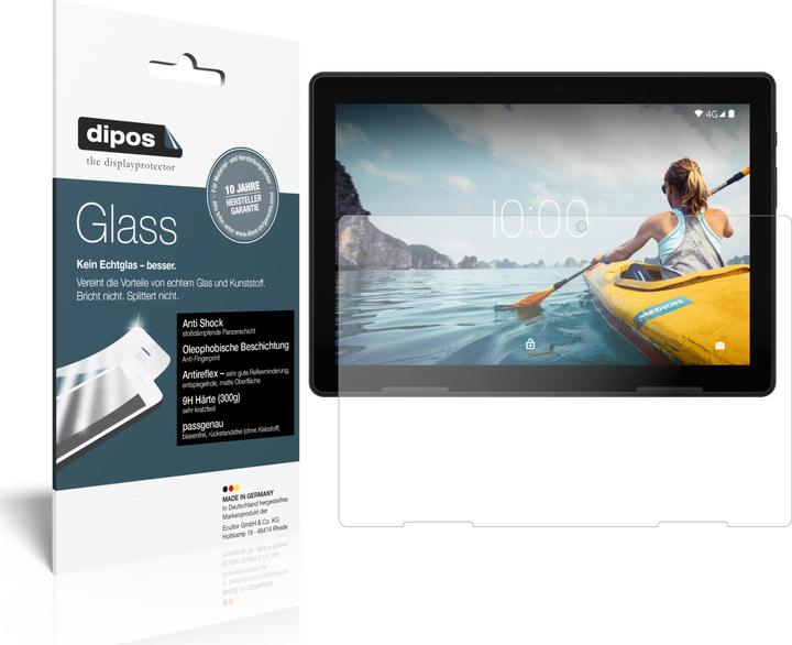 Actual product image Dipos Screen Protector Anti-Shock (2 Piece, Medion Lifetab P10710)