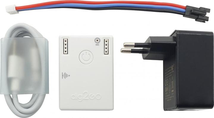 Actual product image Synergy 21 QuinLED dig2GO portable DIGITAL LED Bundle Power controller + power supply unit