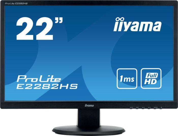 iiyama ProLite E2282HS-B1 (1920 x 1080 pixels, 21.54")