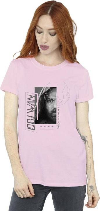 Immagine prodotto Star Wars Obi-Wan Kenobi Jedi SciFi Collage Maglietta Ampia Donna (L)