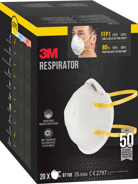 Produktbild 3M Atemschutzmaske 8710E (FFP1, 20 x)