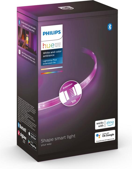 Produktbild Philips Hue Lightstrips BT Erweiterung (RGBW, 100 cm, Indoor)
