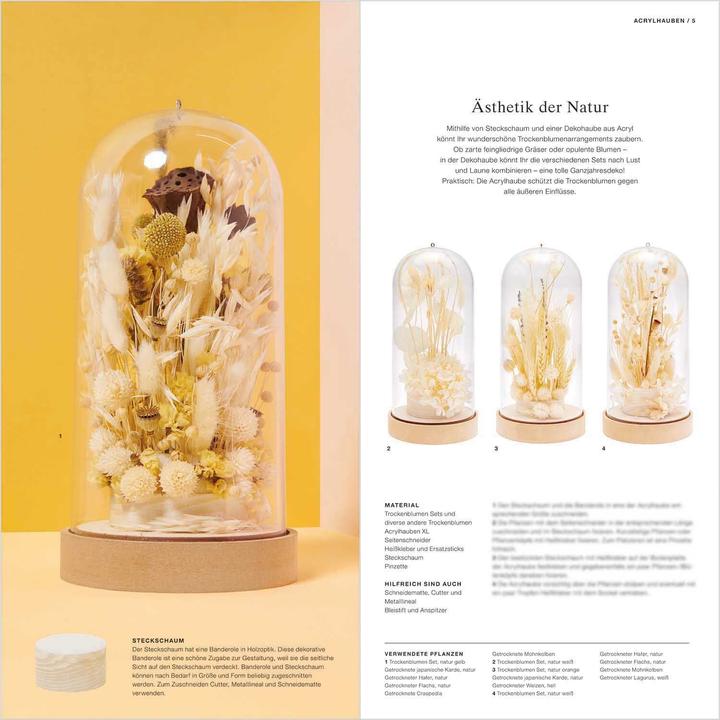 Produktbild Rico Design Handbuch Made by Me Trockenblumen 20 Seiten (Deutsch, 2023)