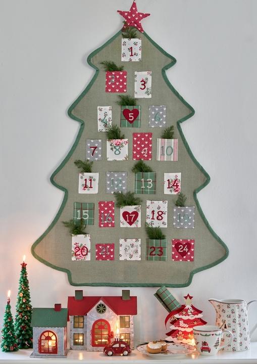 Actual product image Greengate Charline calendar tree white
