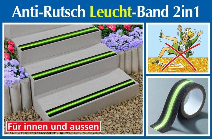 Actual product image Anti-slip luminous tape (50 mm)