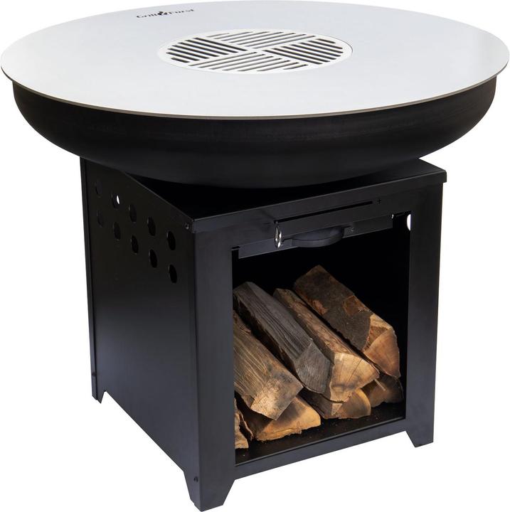 Produktbild Grillfürst Feuerstelle mit 6mm Grillplatte Edelstahl