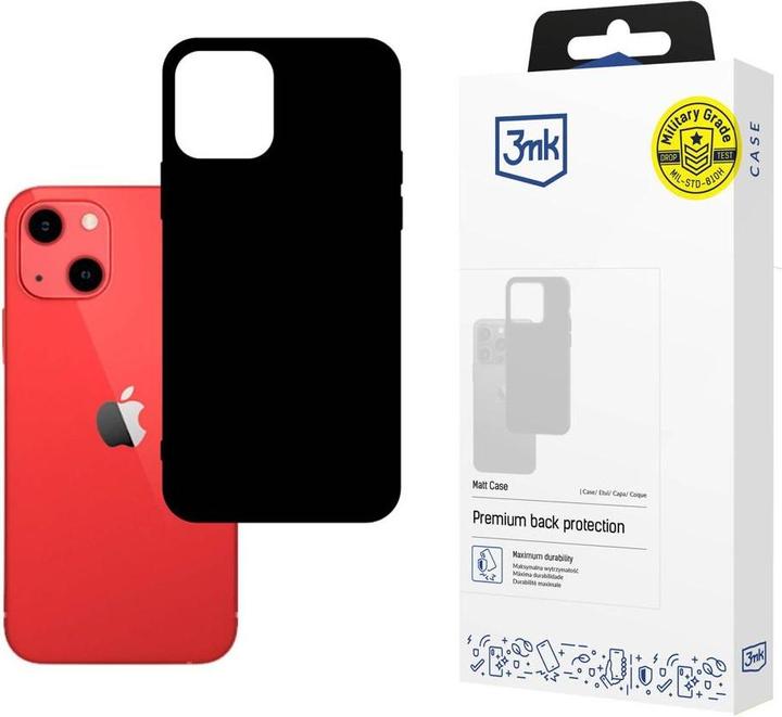 Produktbild 3MK Matt Case for iPhone 13 black (Apple iPhone 13)