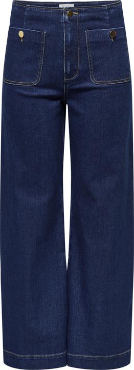 Image du produit Only ONLMADELINE Hohe Taille Weiter Beinschnitt Jeans Jeans mit weitem Bein (32)