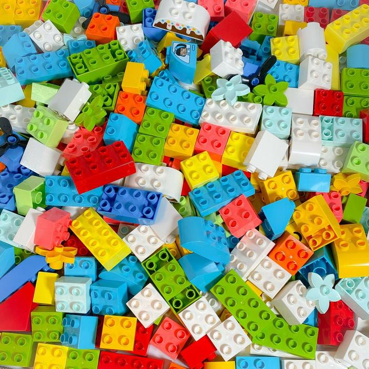 Productafbeelding LEGO DUPLO - Bouwstenen en speciale stenen - NIEUW! Hoeveelheid 1.000x