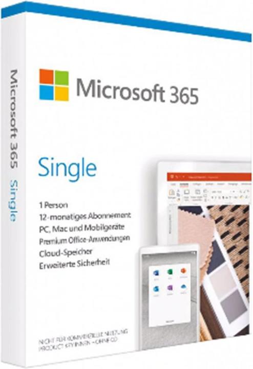 Microsoft 365 Single (1 User, 12 months)