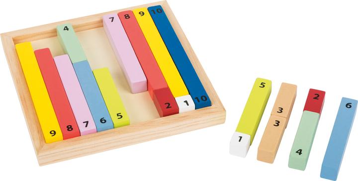 Actual product image small foot Educate slide rules (German, French, Italian, English, Swiss German)