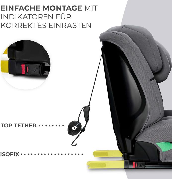 Productafbeelding KinderKraft Safety Fix 2 (Kinderzitje, ECE R129/i-Size standaard)