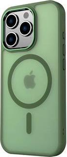 Image du produit Swissten Étui MagStick Flex iPhone 16 Pro, vert (Apple iPhone 16 Pro)
