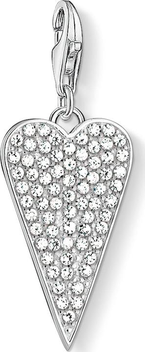Produktbild Thomas Sabo Charm-Anhänger Herz Pavé (Silber)