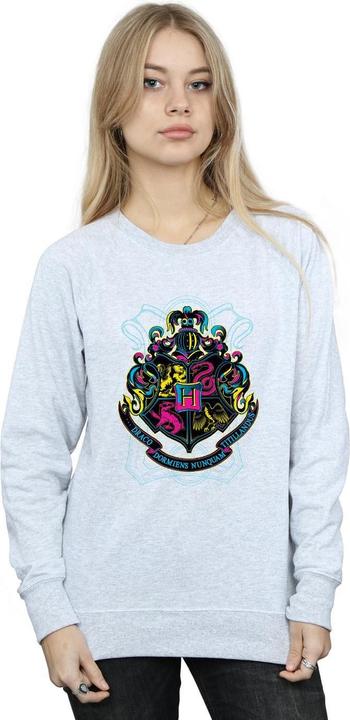 Image du produit - Sweat NEON HOGWARTS CREST - Femme (XL)