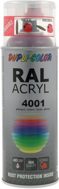 Dupli-Color Glossy acrylic paint RAL 4001 red lilac (Purple, 0.40 l)