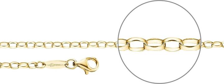 Image du produit Der Kettenmacher Collier à chaîne ancre (Argent, 50 cm)