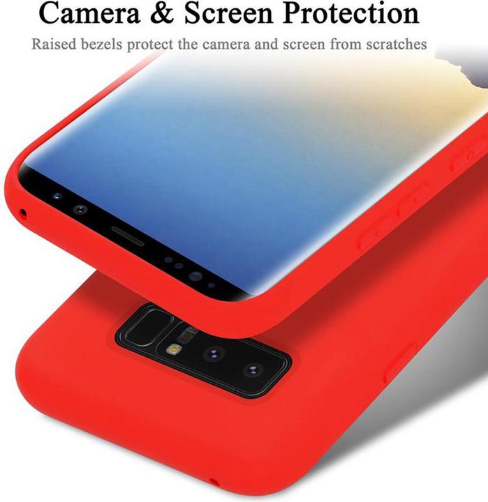 Immagine prodotto Cadorabo Copertura della cassa del silicone liquido TPU (Samsung Galaxy Note 8)
