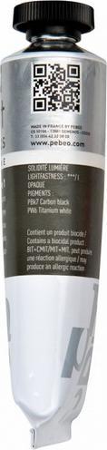 Actual product image Pebeo Artist Acrylics extrafine (Velour gray, 37 ml)