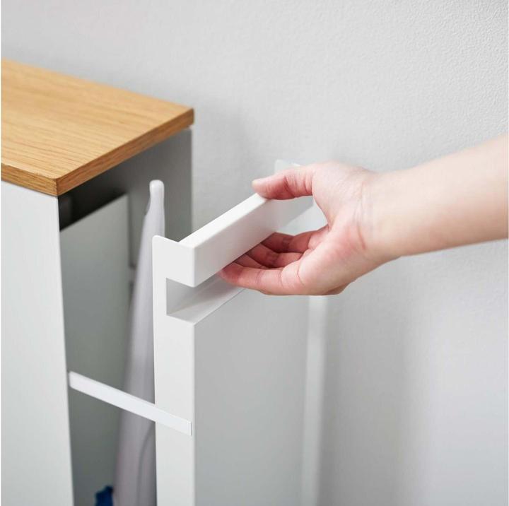 Productafbeelding Yamazaki Uittrekplank met houten plank TOWER (14 x 56 x 55 cm)