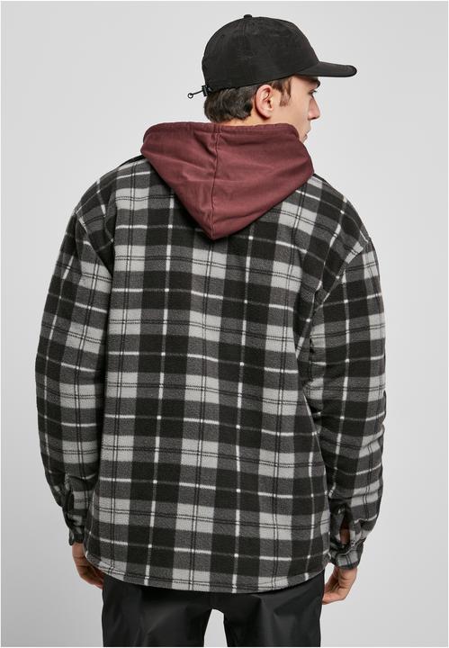 Actual product image Urban Classics Plaid Teddy Lined Shirt Jacket (4XL)