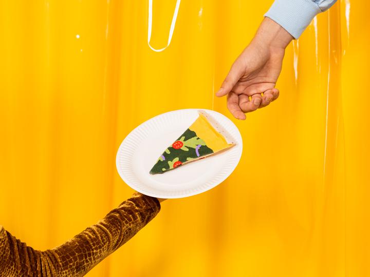 Actual product image Eat My Socks Pizza (Single pack, One size)
