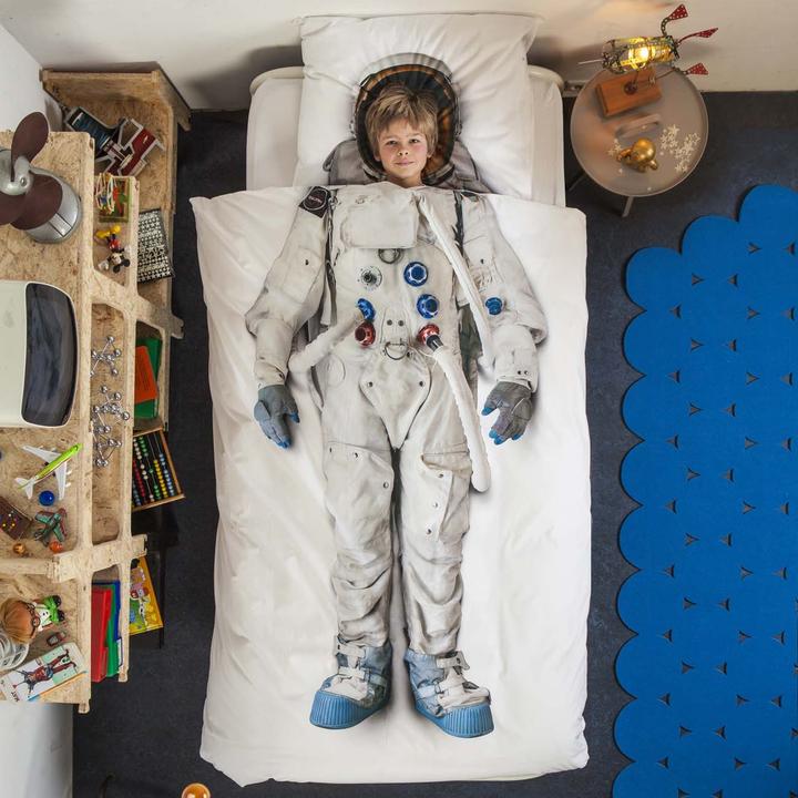 Actual product image Snurk Astronaut bed linen 135 x200