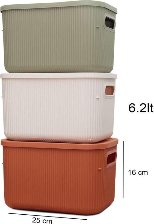Image du produit Hermia Cubix Storage-Box Set (6.20 l)