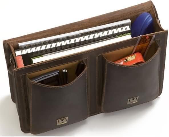 Produktbild Mika Aktentasche ROBBERT Briefcase ROBBERT dunkelbraun dark brown