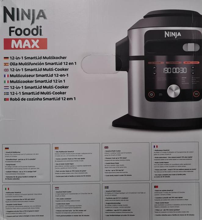 Image du produit Ninja OL650EUFoodi MAX 12-in-1 SmartLid Multicuiseur (Fiche CH)