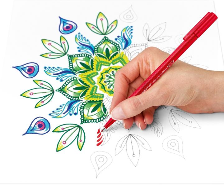 Image du produit Staedtler 338 Broadliner triplus jaune (Jaune, 1 x)