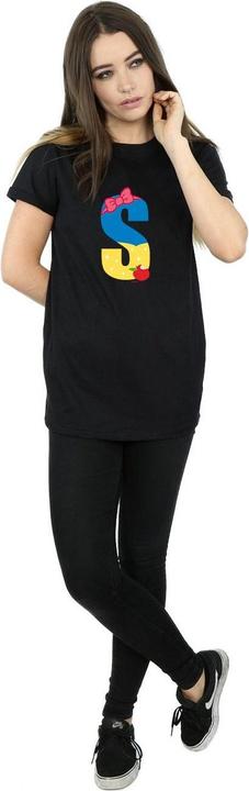 Immagine prodotto Disney Alphabet S Is For Snow White Maglietta Ampia Donna (L)