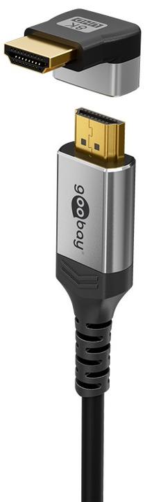 Produktbild Goobay HDMI-Winkeladapter 270° vertikal, 8K @ 60 Hz, vergoldet (HDMI)