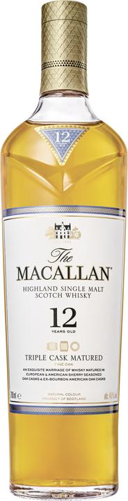 Immagine prodotto Macallan 12 anni Triple Cask (Single Malt, Whisky scozzese, 1 x 70 cl)