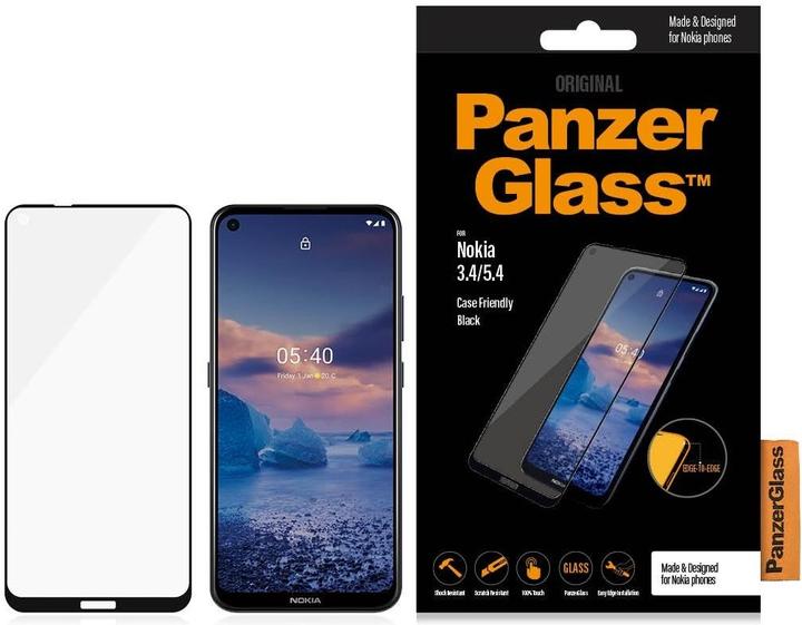 Image du produit PanzerGlass Edge-to-Edge (1 pièce(s), Nokia 5.4, Nokia 3.4)